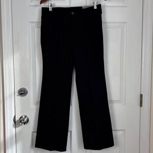 NEW NWT CHICOS Black High Rise Trousers Flex Waistband Size 1P